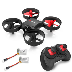 Metakoo Nano Drone, RC Quadcopter con Retención de Altitud, Protección de 360 Grados, 2,4 GHz 4 Gyro, para Niños y Principiantes, Modo sin Cabeza, Velocidad Ajustable, 3D Flips, M1 -